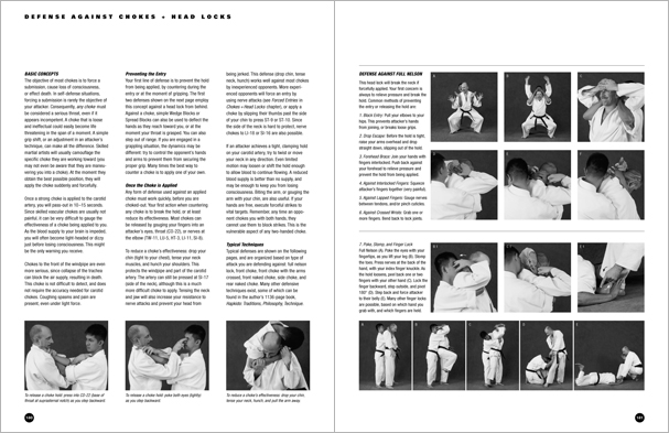 Sample pages from 'The Art of Holding'; one in a series of remarkable books that provide an in-depth look at the core concepts and techniques shared by a broad range of martial arts styles. Contains over 155 practical holds including joint locks, chokes, nerve holds, takedowns, pins, advanced combinations, and counterholds.