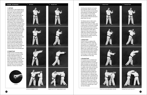 Sample pages from 'The Art of Striking'; one in a series of remarkable books that provide an in-depth look at the core concepts and techniques shared by a broad range of martial arts styles. Contains over 400 practical strikes including arm strikes, kicks, head butts, blocking and avoiding skills, combinations, and counters.