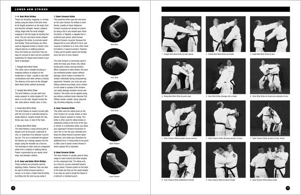 Sample pages from 'The Art of Striking'; one in a series of remarkable books that provide an in-depth look at the core concepts and techniques shared by a broad range of martial arts styles. Contains over 400 practical strikes including arm strikes, kicks, head butts, blocking and avoiding skills, combinations, and counters.