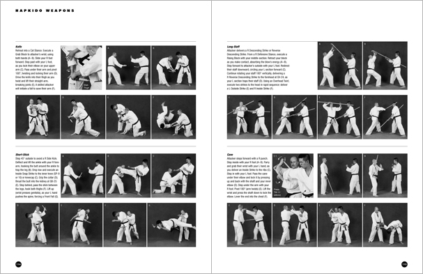 Sample pages from 'Hapkido: An Introduction to the Art of Self-Defense', the first introductory text to provide a concise overview of Hapkido in its entirety, with essential material for novices.