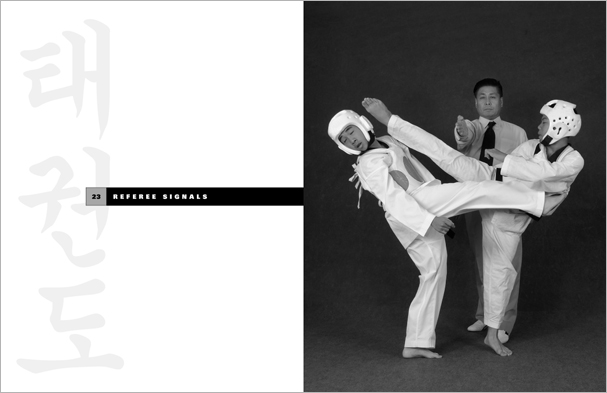 Sample pages from 'Taekwondo', the most comprehensive book ever written on the world's most popular martial art; 896 pages, 8600 photos, Traditional and Olympic-Style.