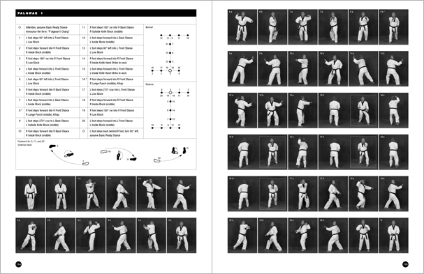 Sample pages from 'Taekwondo: The Essential Introduction', the first introductory text to provide a concise overview of Taekwondo in its entirety, with essential material for novices.