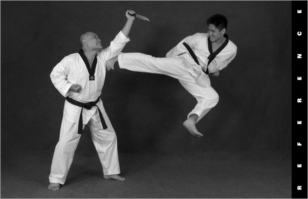 Sample pages from 'Taekwondo: The Essential Introduction', the first introductory text to provide a concise overview of Taekwondo in its entirety, with essential material for novices.