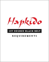 Hapkido Manuals 5: 1st Degree Black Belt Requirements