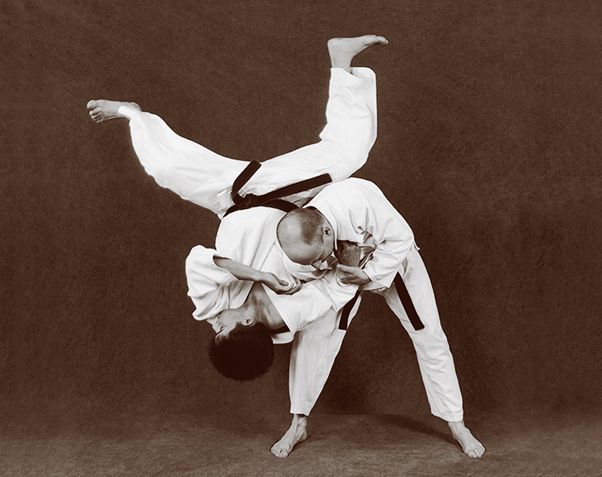 Hapkido photos of Master Marc Tedeschi performing Hapkido techniques