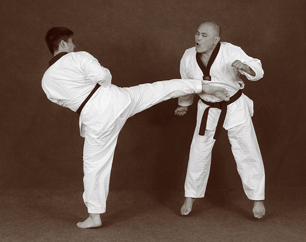 Hapkido photos of Master Marc Tedeschi performing Hapkido techniques